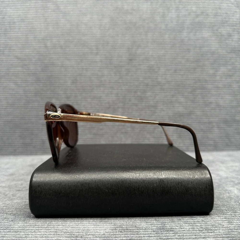 Christian Dior Monsieur Vintage Sunglasses 2337 Amber Tortoise Gold Austria 58mm